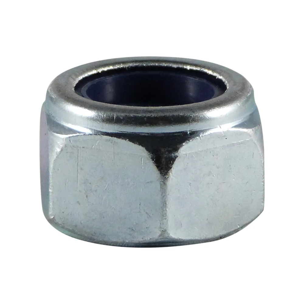Tuerca hexagonal autoblocante galvanizado - DIN 985 - M6 - Zinc - St - Acero imagen 3