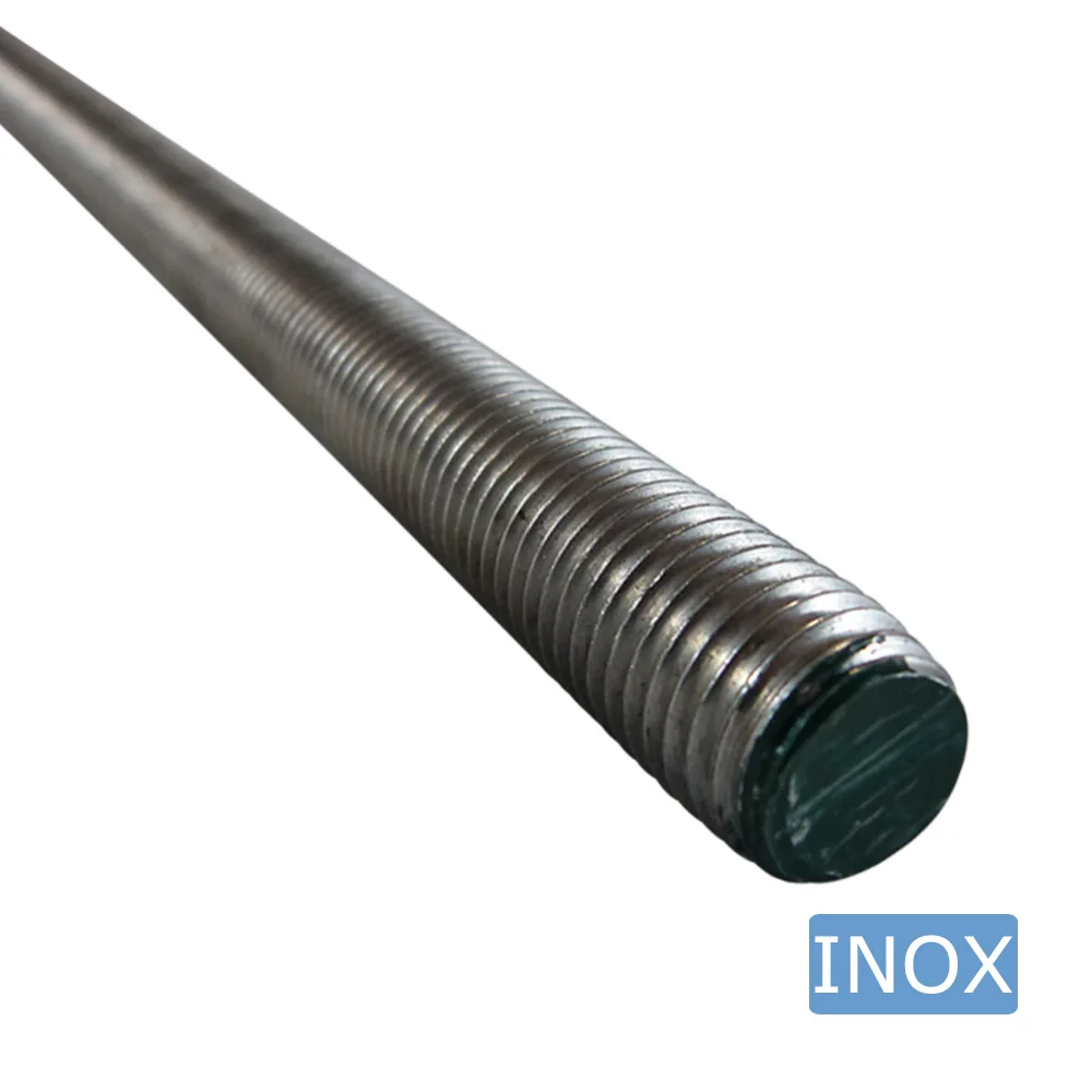 Espárrago roscada de acero inoxidable A2 - DIN 975/976