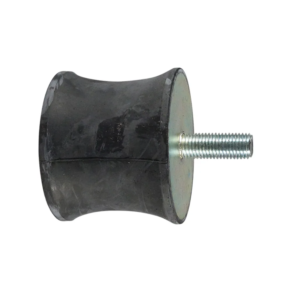 Soporte antivibratorio entallado tipo B NR - 55° ±5 shore - Ø45-57x44mm - M10x28mm/M10 - St37 - Acero 37 imagen 2
