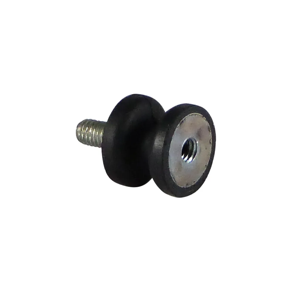 Soporte antivibratorio entallado tipo B NR - 55° ±5 shore - Ø45-57x44mm - M10x28mm/M10 - St37 - Acero 37 imagen 5