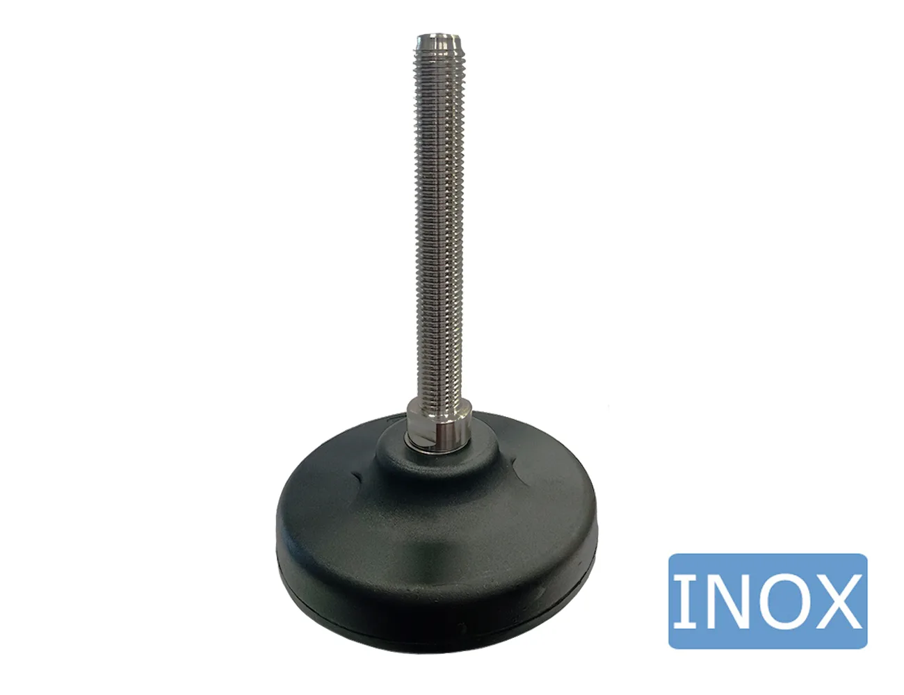 Pie nivelador pivotante sin rótula - acero inoxidable – Pies niveladores - acero inoxidable