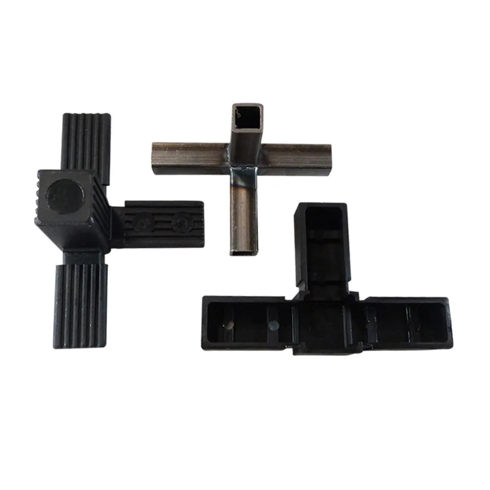 Conector para tubo, diseño de dos piezas 3D4 – conector en T multidimensional