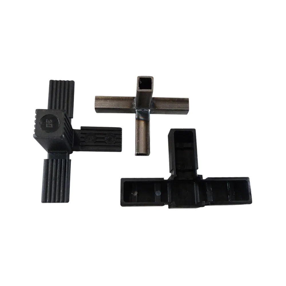 Conector para tubo, diseño de dos piezas 3D4 – conector en T multidimensional