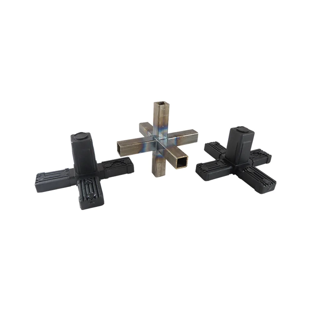Conector para tubo cuadrado PA 30 x 30 x 2.0mm - de dos piezas - 2.0mm - 3D6 - Negro imagen 5