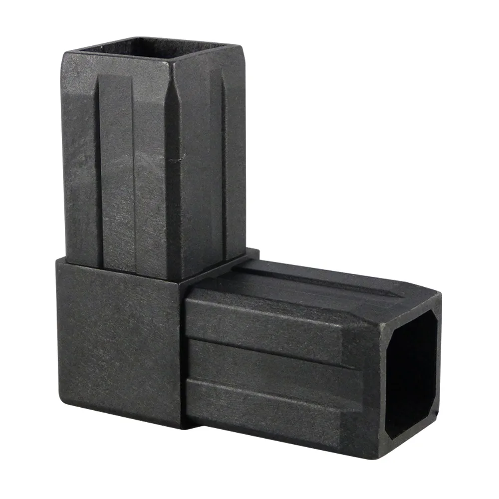 Conector tubular cuadrado PA-GF 20 x 20 x 1.5 - de una sola pieza - 1.5mm - 2D2 - Gris imagen 4