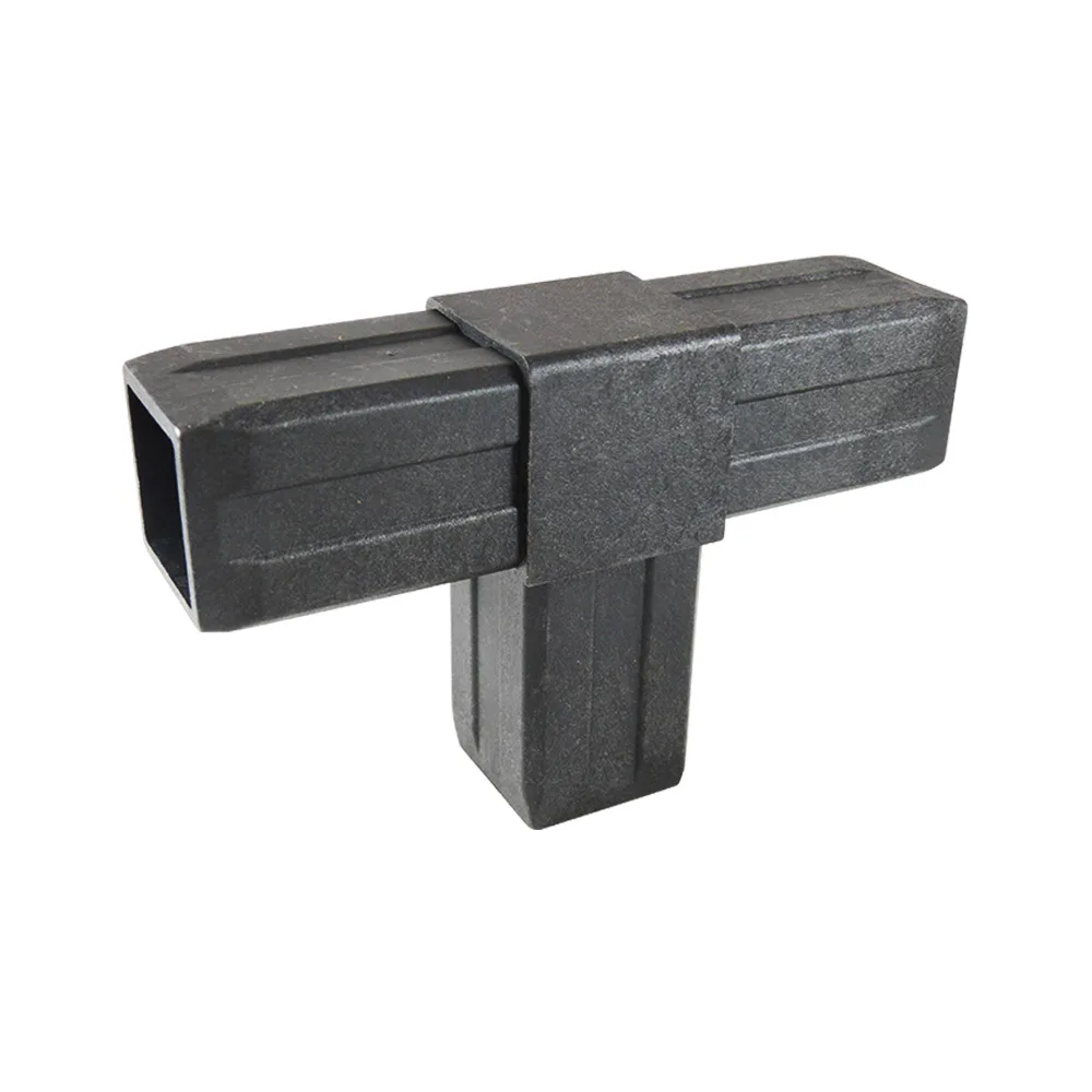Conector tubular cuadrado PA-GF 20x20 - de 1 pieza - 1.5mm - 2D3 - Gris imagen 2