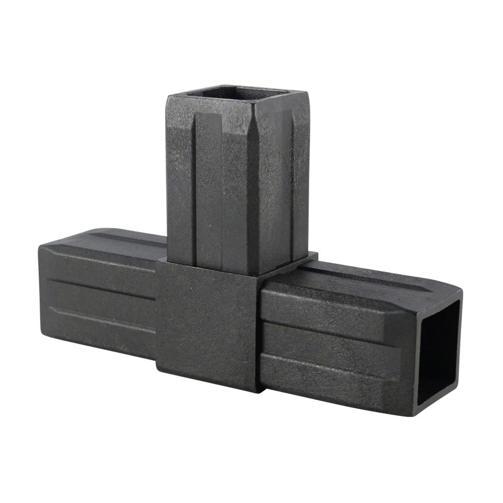 Conector tubular cuadrado PA-GF 20x20 - de 1 pieza - 1.5mm - 2D3 - Gris imagen 3