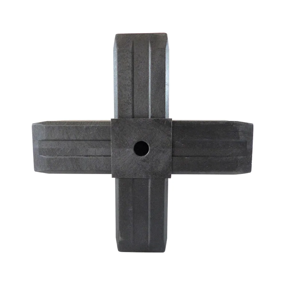 Conector tubular cuadrado PA-GF 25 x 25 x 2.0mm - de una sola pieza - 2.0mm - 2D4 - Gris imagen 3