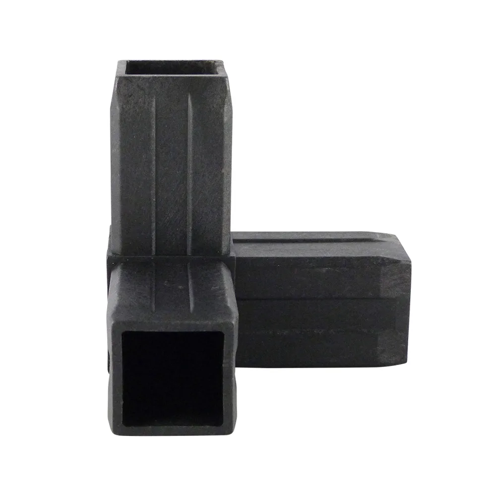 Conector tubular - modelo 3D3 - conector de esquina de tres vías