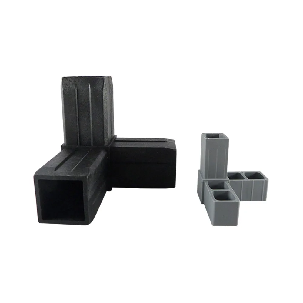 Conector tubular - modelo 3D3 - conector de esquina de tres vías