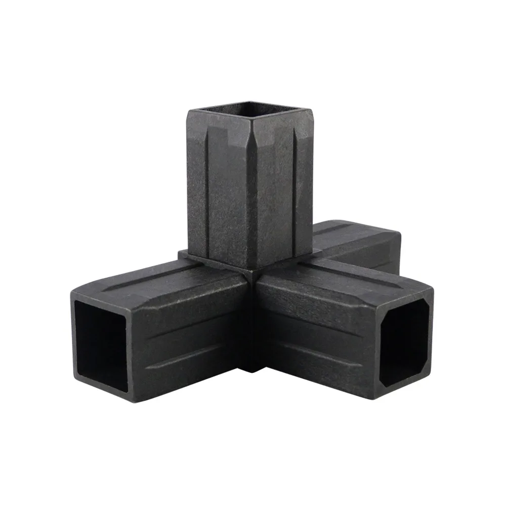 Conector tubular de una sola pieza modelo 3D4 - conector multidimensional en T