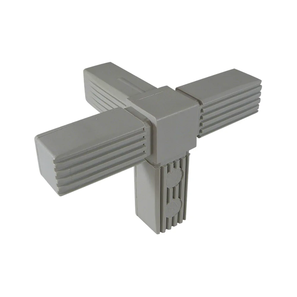 Conector tubular de una sola pieza modelo 3D4 - conector multidimensional en T