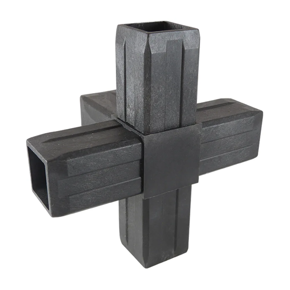 Conector tubular de una sola pieza modelo 3D5 - conector en cruz