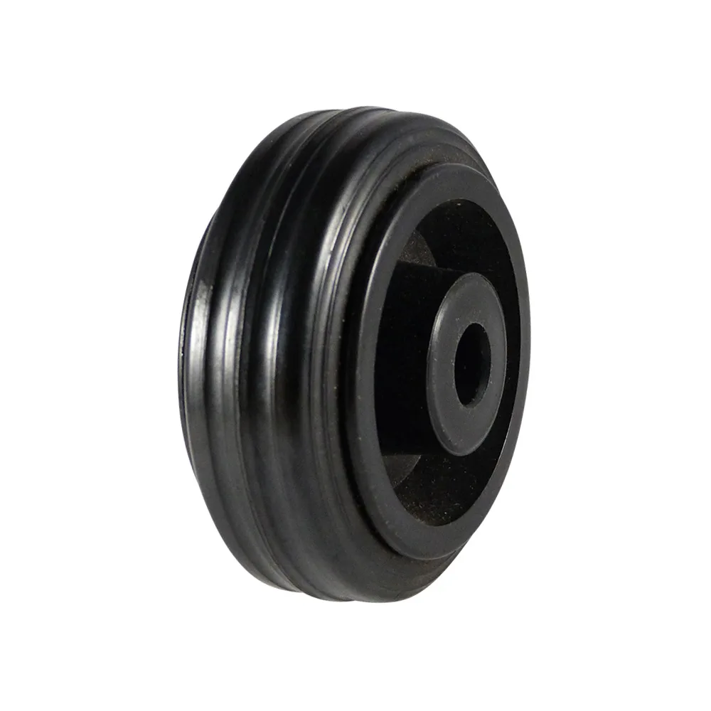Rueda TPE Ø250mm - banda de rodadura Caucho / TPE - Rodamiento de rodillos - diámetro del eje Ø20mm imagen 3