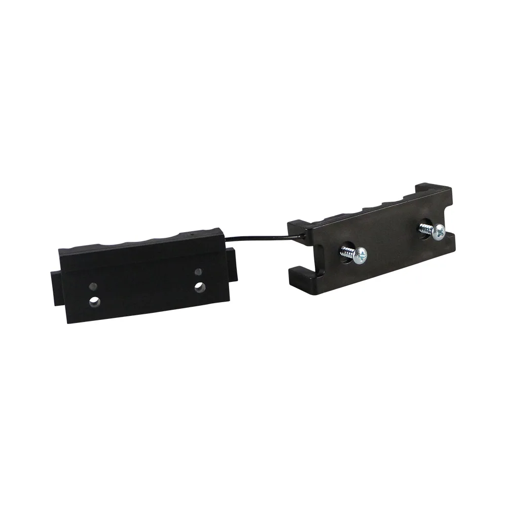Sujetacables antitracción con tornillos PP - 60x22mm - orificio Ø4-8-7mm - Negro imagen 3