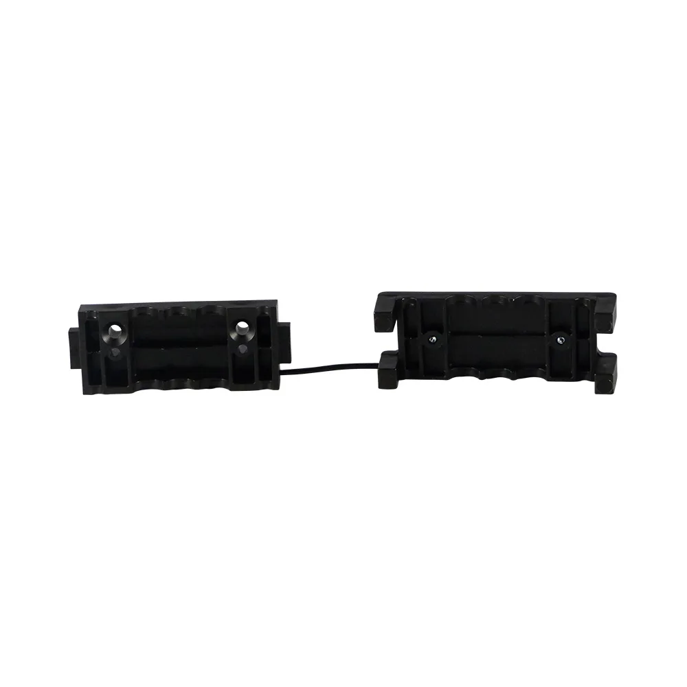 Sujetacables antitracción con tornillos PP - 60x22mm - orificio Ø4-8-7mm - Negro imagen 4