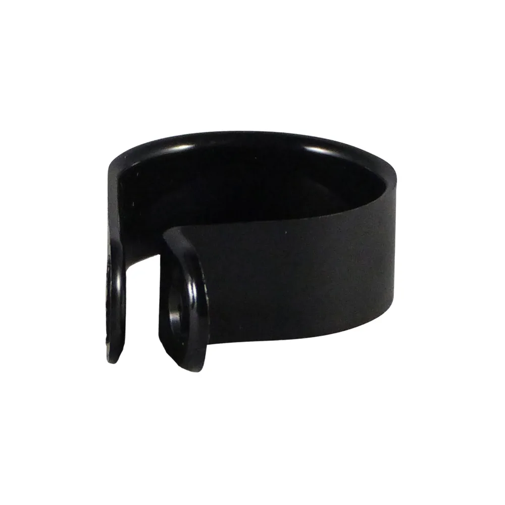 Abrazadera en P soporte de cable PA - diámetro de mazo Ø20.6mm - orificio Ø5.2mm - Negro imagen 3