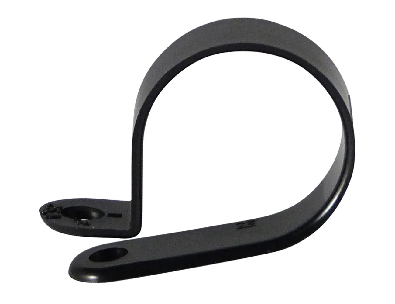 Abrazadera en P - para cables o tuberías – Clips y abrazaderas de cables