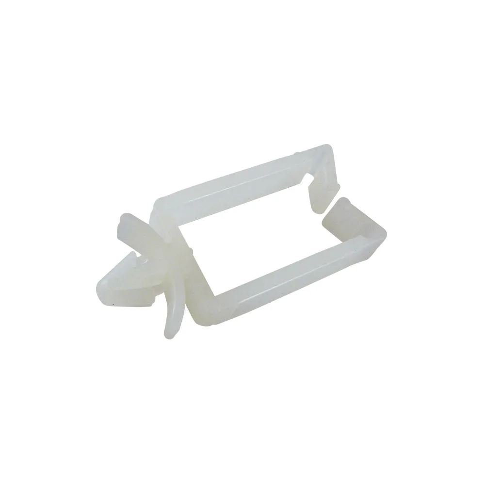 Abrazadera rectangular encajable - apertura superior