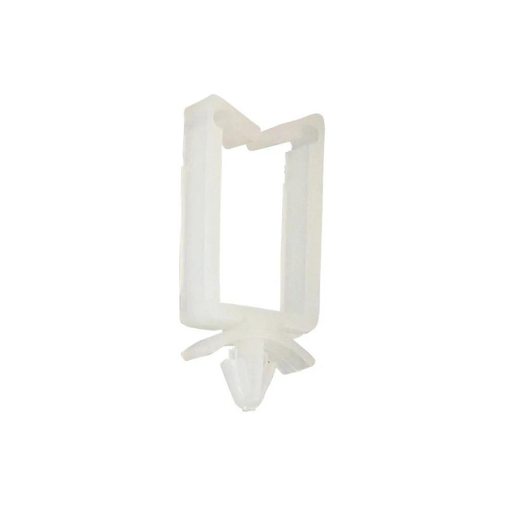 Abrazadera rectangular encajable - apertura superior
