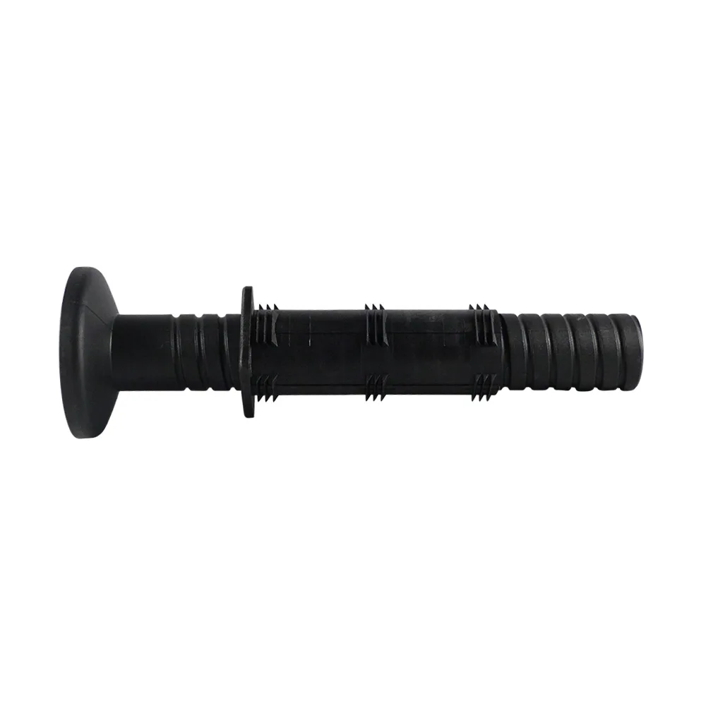 Regulador de altura para tubo cuadrado PA-GF 40x40x2mm - rango de ajuste 0-100mm - Negro imagen 2