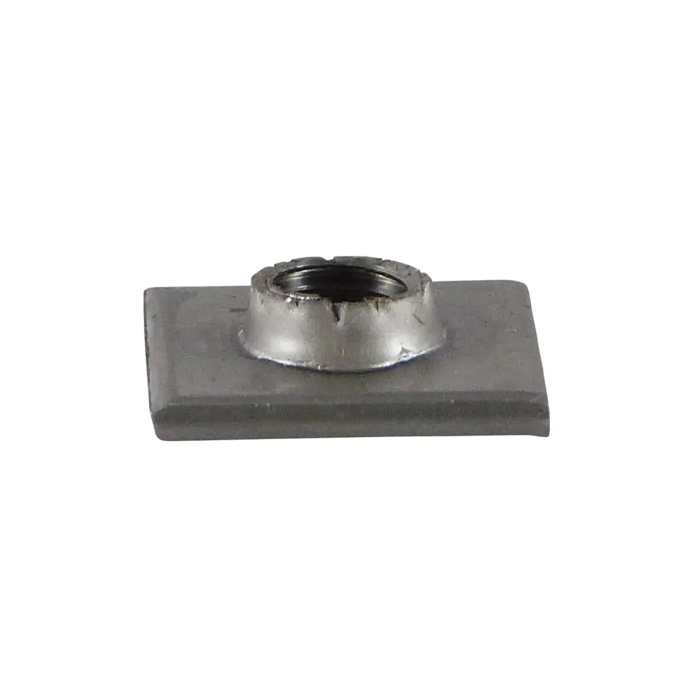 Placa soldable cuadrada 100x100mm - Acero inoxidable A2 (AISI 304) - roscado M16 imagen 4