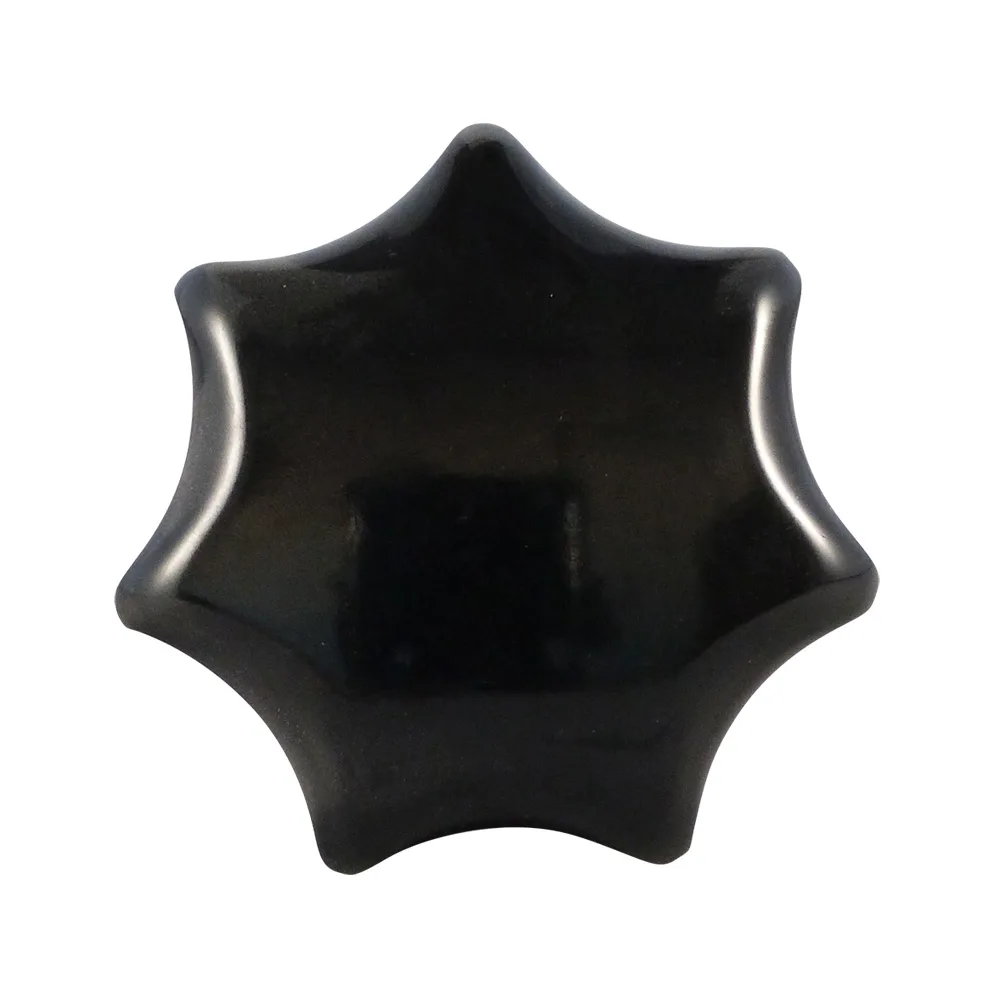 Pomo estrella baquelita Ø63mm - M8x30mm - Negro imagen 2