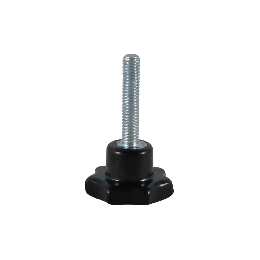 Pomo estrella baquelita Ø63mm - M8x30mm - Negro imagen 5