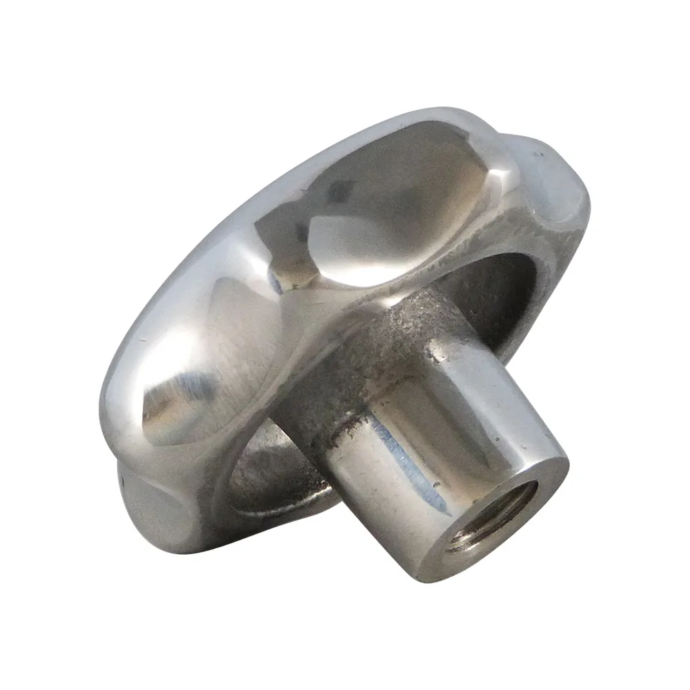 Pomo estrella Ø40mm - DIN 6336 K - casquillo roscado M8 - Aluminio imagen 2