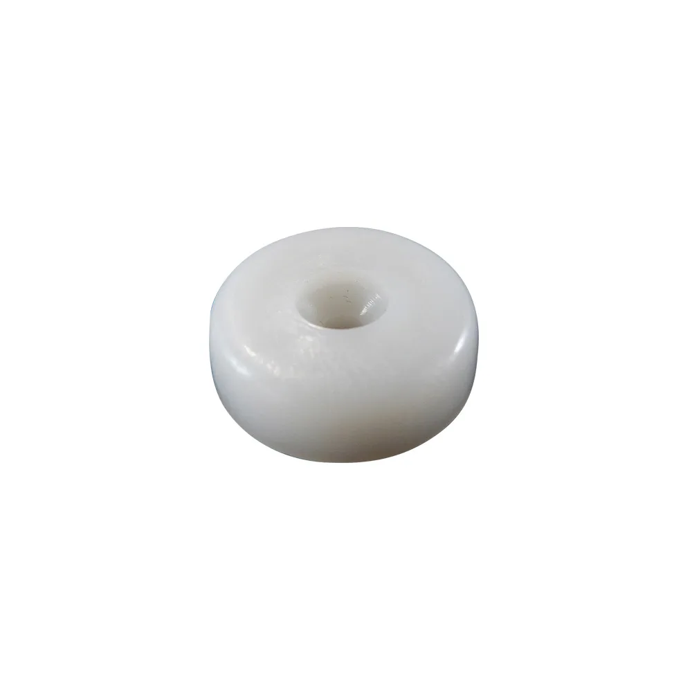 Tope deslizador redondo PE-LD Ø21mm - con agujero avellanado Ø4mm - Marrón imagen 5