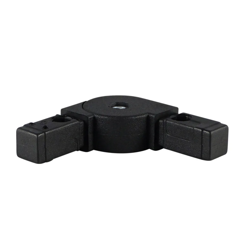 Conector para tubo de dos piezas, modelo 2D2 - con bisagra