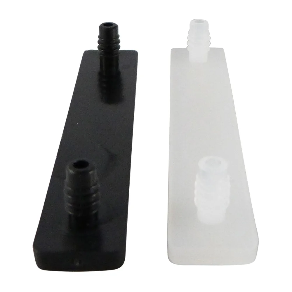 Placa deslizante PA para tubo 80 x 10 x 4mm - vástago Ø5.8mm - Negro imagen 3