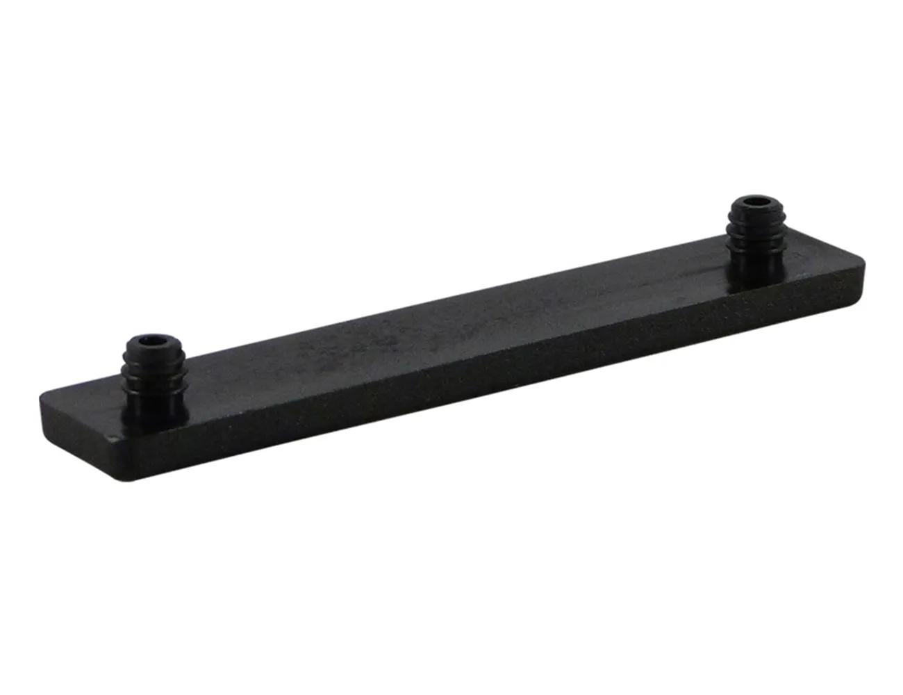 Placas largas con tetones – Conteras y deslizadores para sillas cantilever - perfil plano