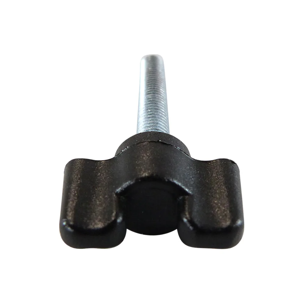 Tornillo de mariposa PA - modelo 2 - 25mm - M4x20mm St - Acero Cincado - Negro imagen 2