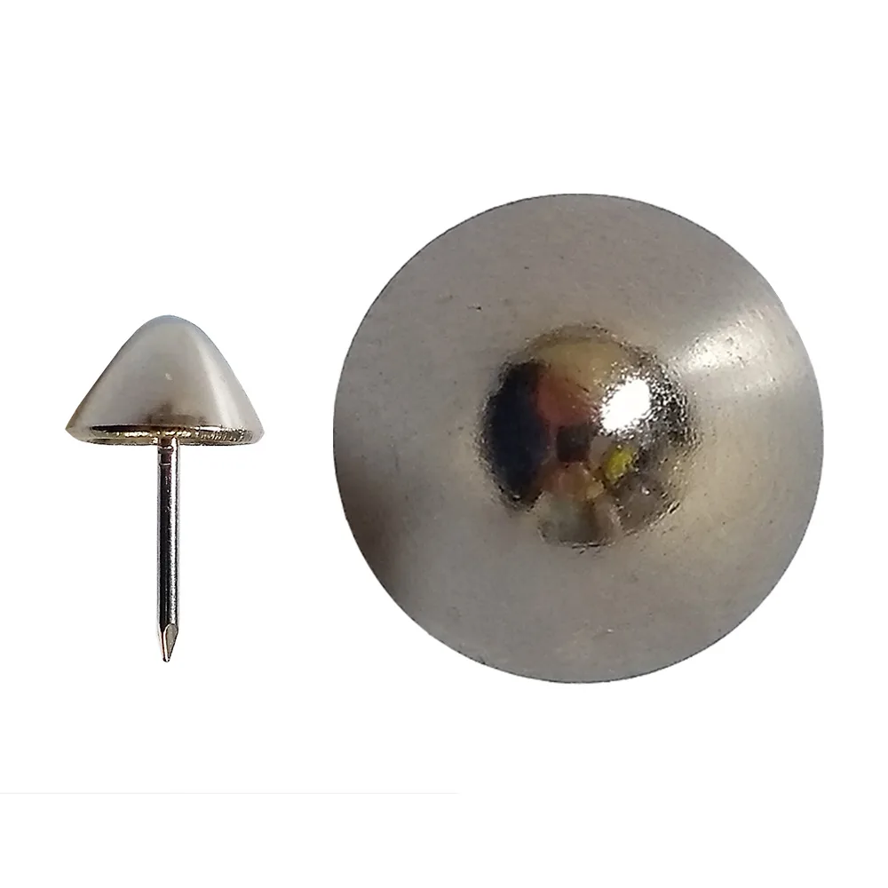 Clavo decorativo con cabeza puntiaguda Ø12.5x8.5mm - Latonado