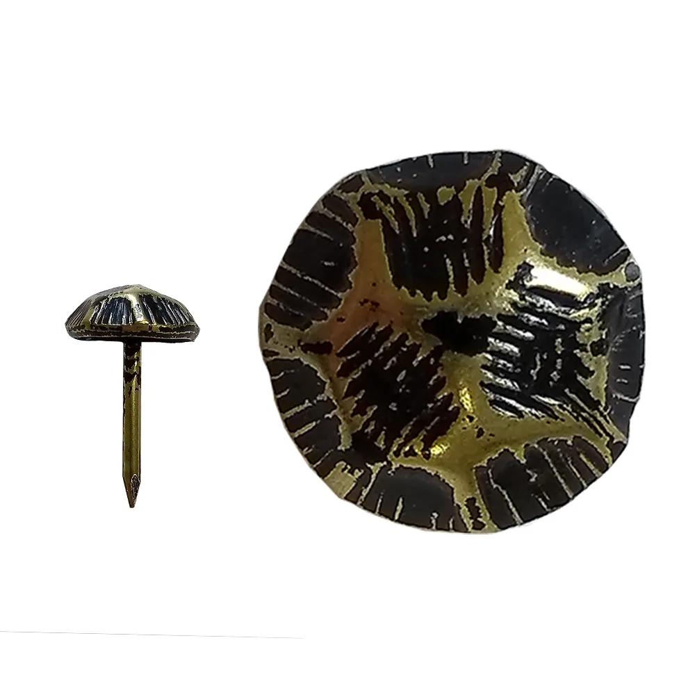 Clavo decorativo modelo 13 Ø11.0x4.0mm - Cobre viejo - Pulido