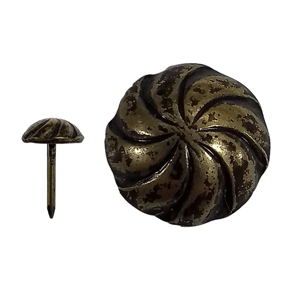 Clavo decorativo modelo 19 Ø11.0x4.5mm - Latonado