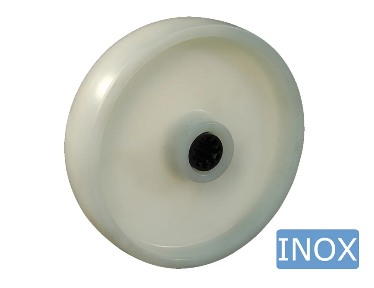 Rueda de nylon - horquillas de acero inoxidable – Ruedas nylon - 800kg - horquillas de acero inoxidable