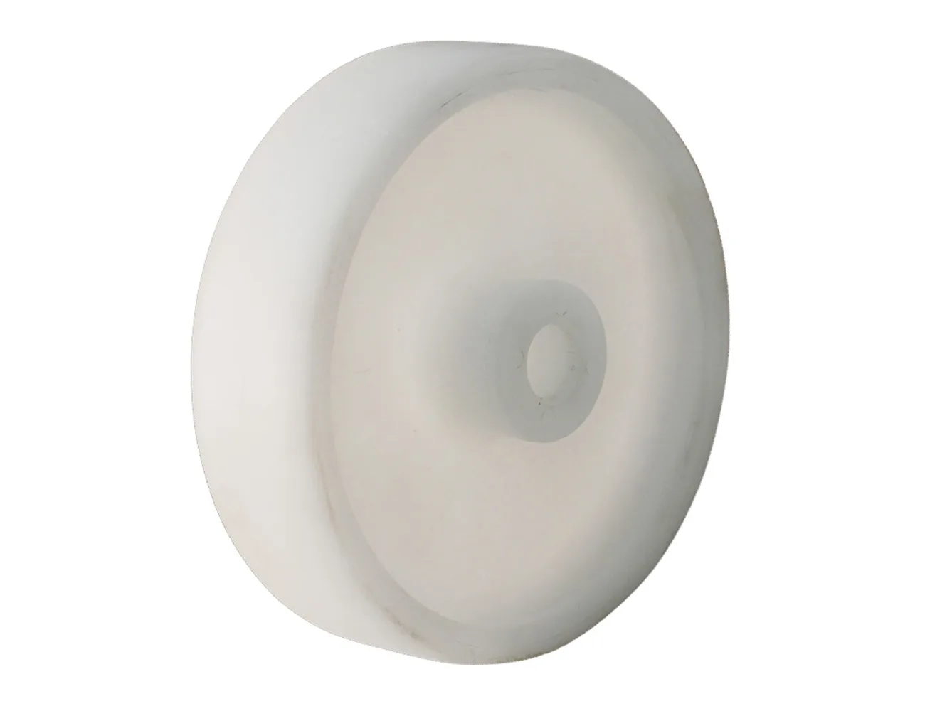 Rueda de nylon - rodamiento liso o de rodillos – Rueda nylon - 800kg - horquillas de acero