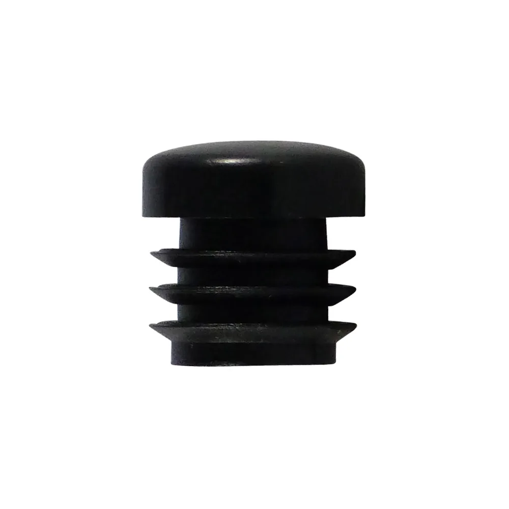 Contera semiesférica con aletas Ø10mm - 1.0-2.0mm - cabeza maciza - Negro imagen 4