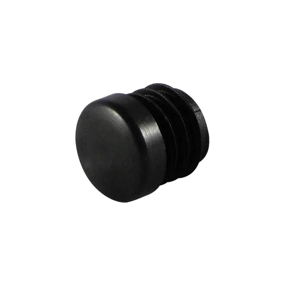 Contera semiesférica con aletas Ø10mm - 1.0-2.0mm - cabeza maciza - Negro imagen 5