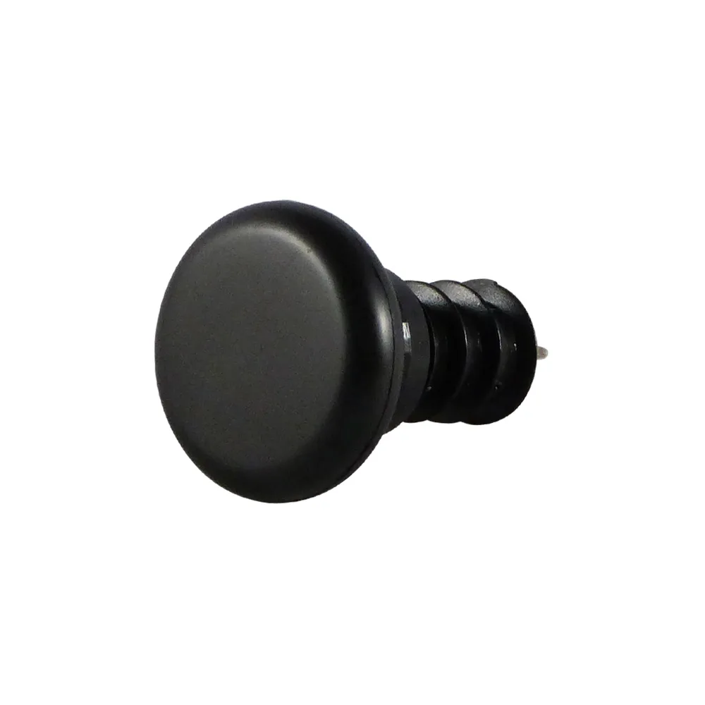 Contera de suelo PA Ø20mm - 1.5-2.0mm - vástago metálico - rótula - negro imagen 4