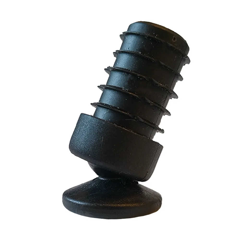 Contera de suelo PA Ø20mm - 1.5-2.0mm - vástago metálico - rótula - negro imagen 5