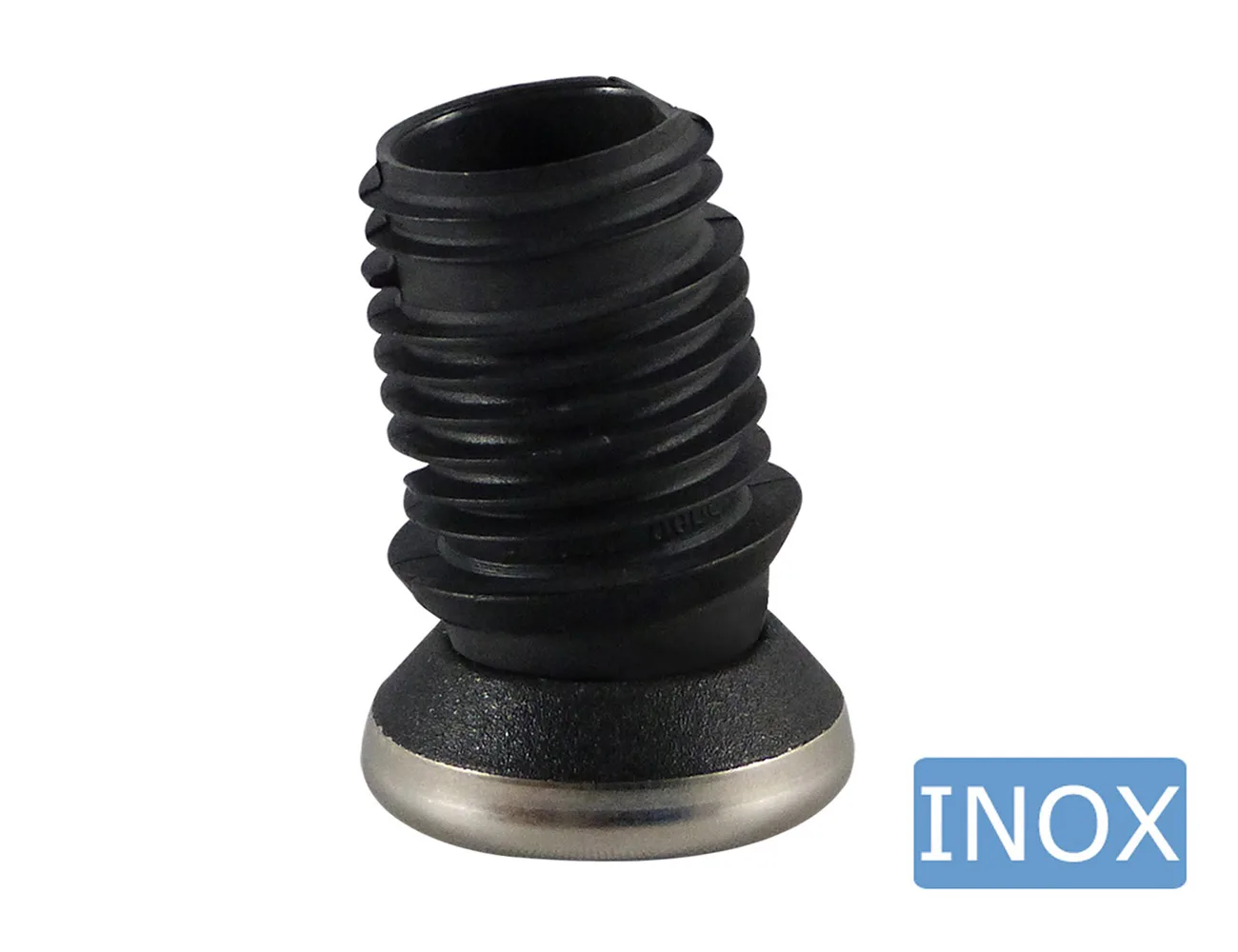Contera redonda flexible con base de acero inoxidable – Conteras para tubos redondos