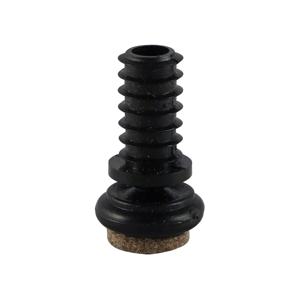 Contera redonda flexible con base de fieltro