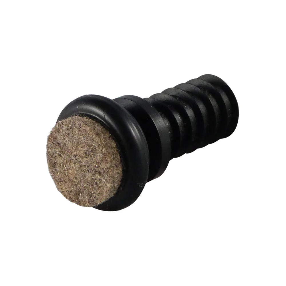 Contera redonda flexible con base de fieltro