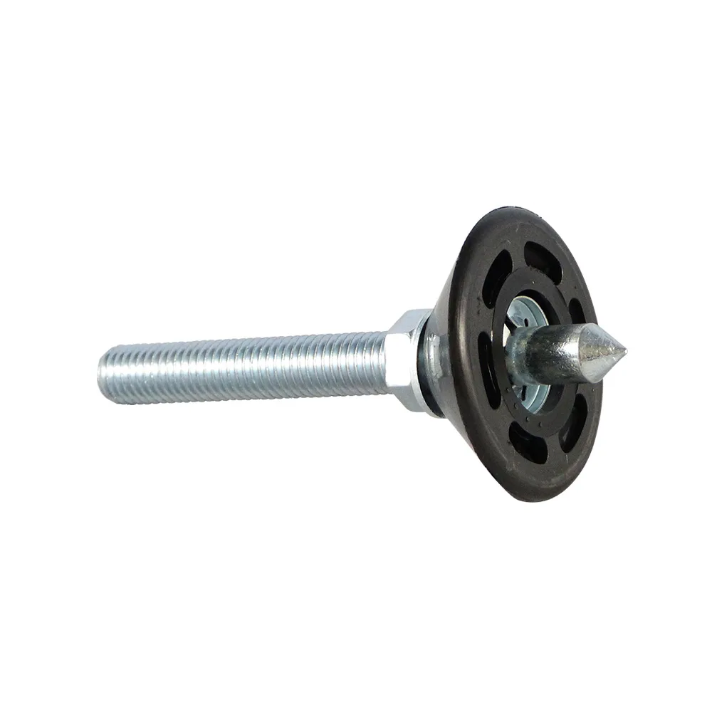 Pie de sujeción redondo para techo Ø80 - M10x55 - Zinc