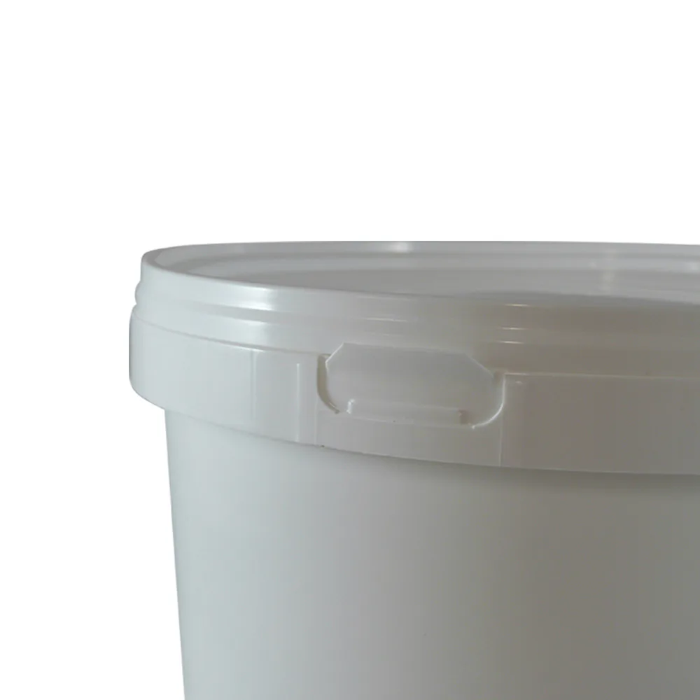 Cubo PP 3.0 litros con tapa - Blanco imagen 3