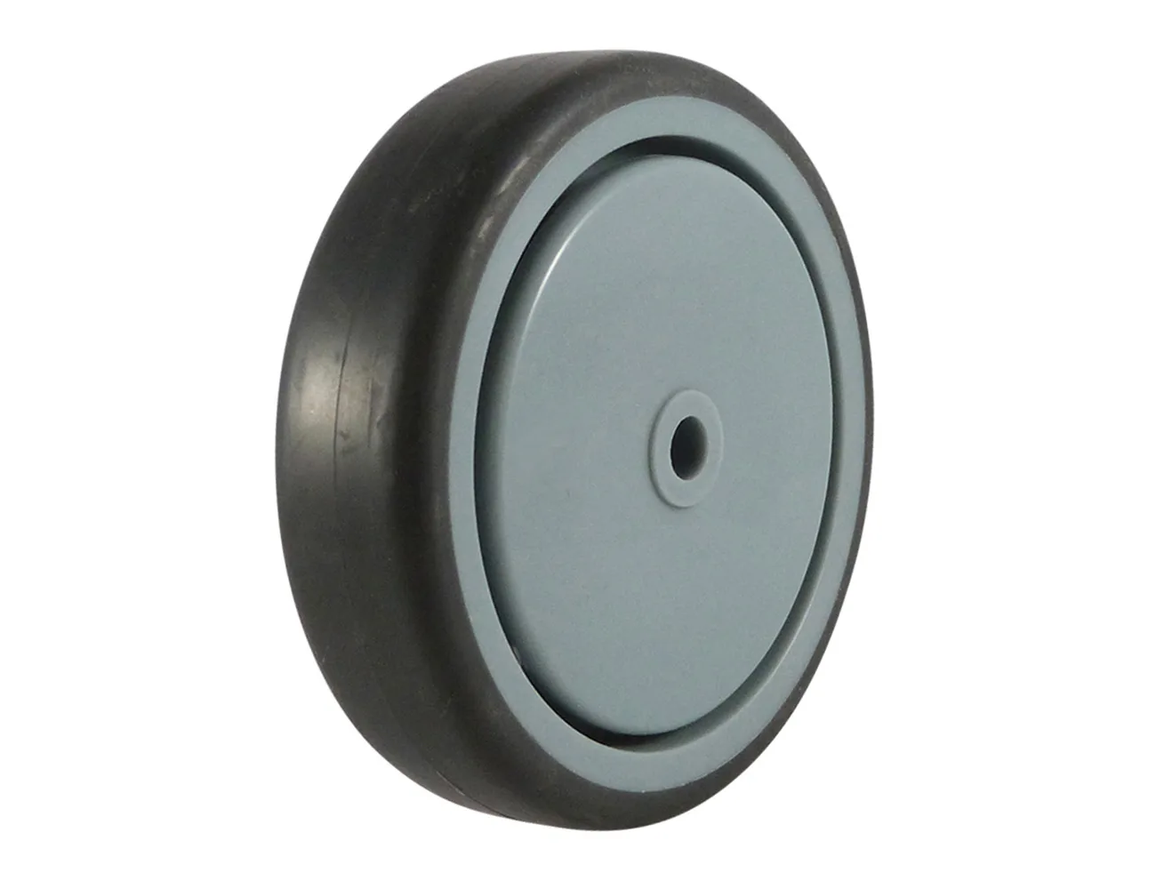Rueda industrial – Rueda industrial TPE - 100kg - horquilla de acero