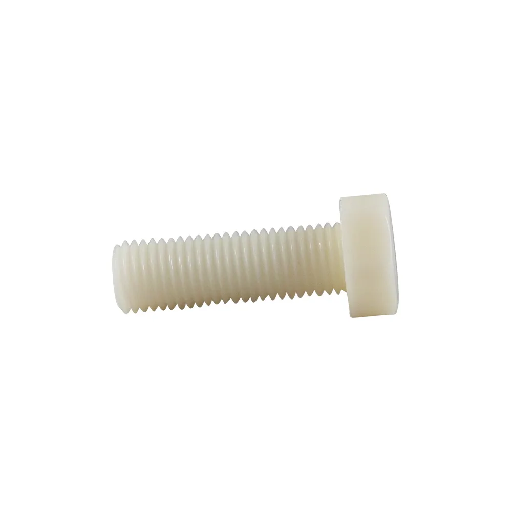 Tornillo de cabeza hexagonal PA - DIN 933 - M6x8mm - Natural imagen 4